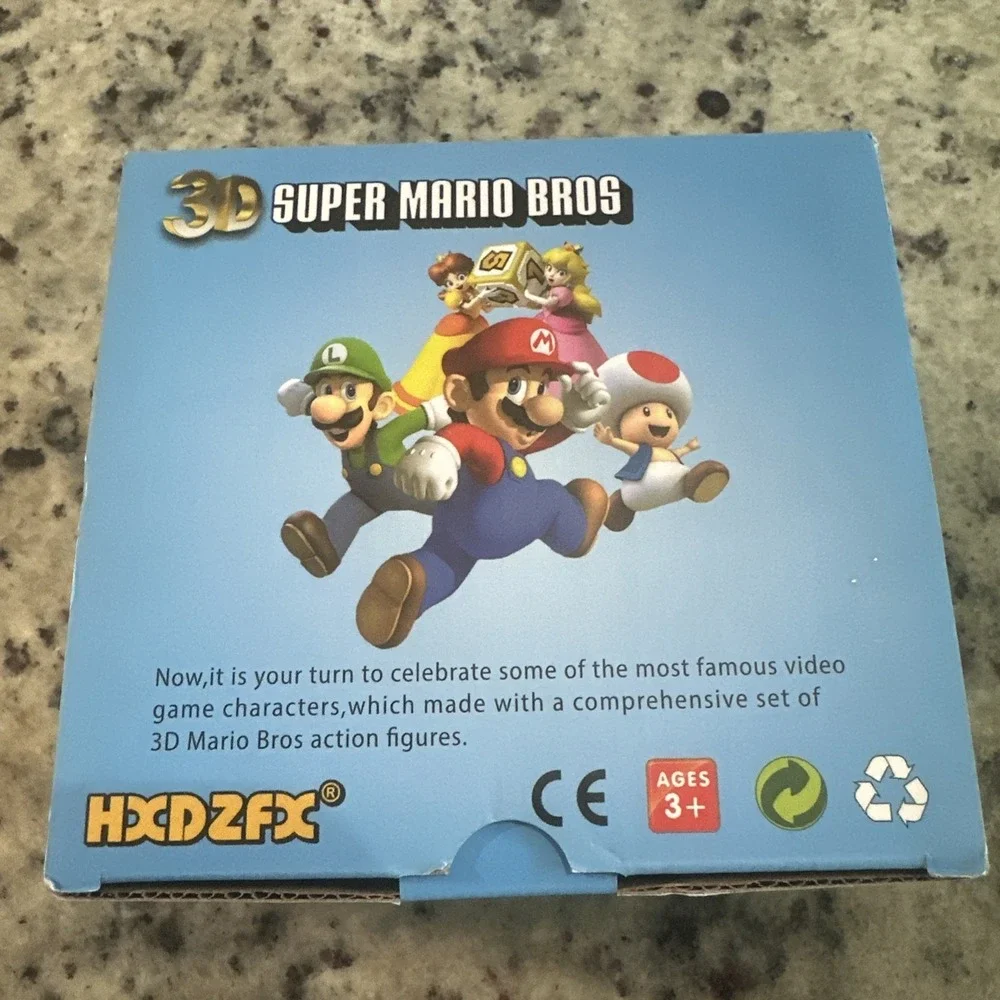 NEW Super Mario Bros 3D‎ Action Figure Set